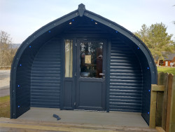 Exterior of Glamping Deluxe Pod Exterior of Glamping Deluxe Pod
