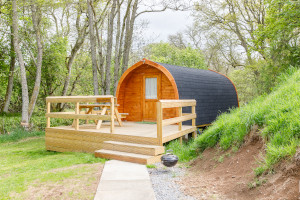 Exterior of Glamping Pod