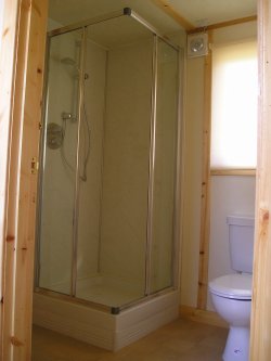 Rustic cabin shower room Rustic cabin shower room